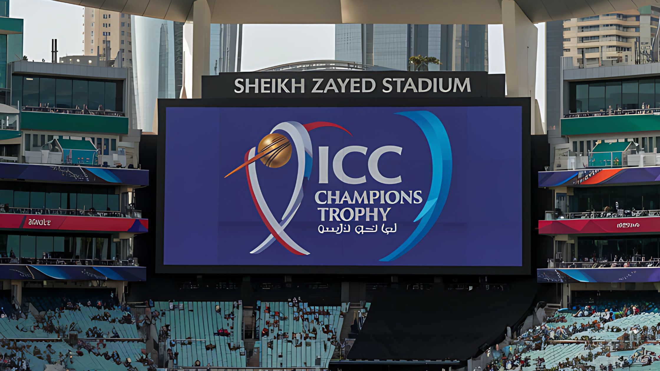 Update on the Champions Trophy Venue